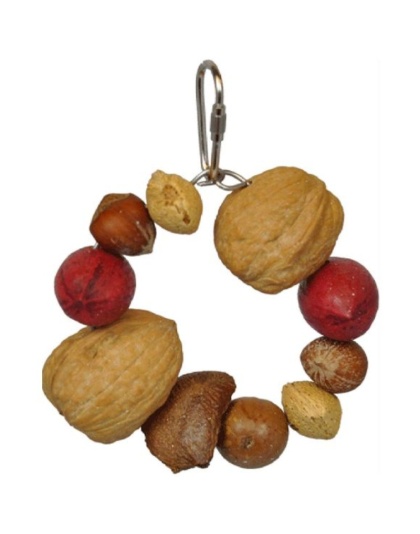 AE Cage Company Happy Beaks Deluxe Mixed Nut Ring Jr - 1 count