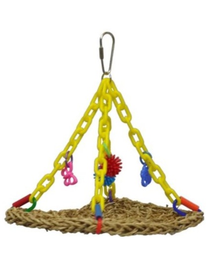 AE Cage Company Happy Beaks Hanging Vine Mat for Small Birds - 1 count