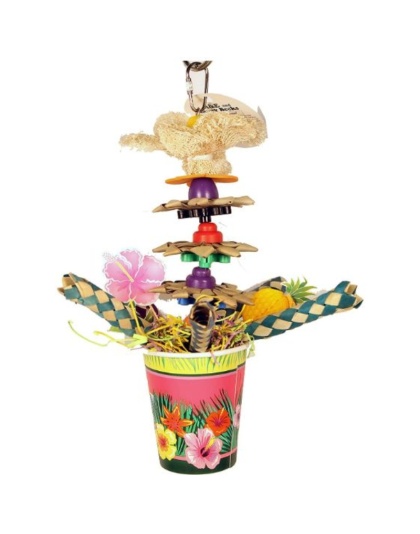 AE Cage Company Happy Beaks Tropical Punch Cocktail Bird Toy - 1 count