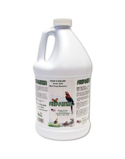 AE Cage Company Poop D Zolver Bird Poop Remover Lime Coconut Scent - 1 gallon