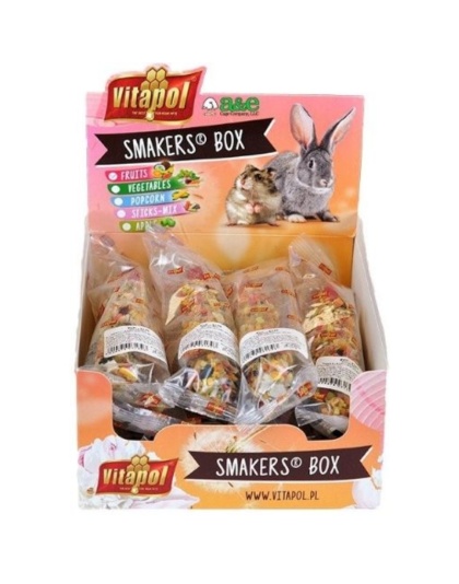 A&E Cage Company Smakers Fruit Sticks for Small Animals - 12 count
