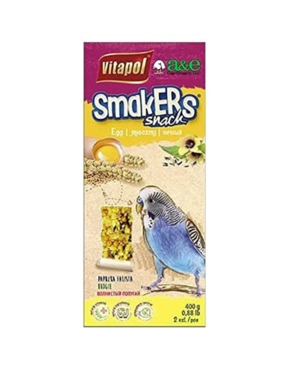 A&E Cage Company Smakers Parakeet Egg Treat Sticks - 2 count