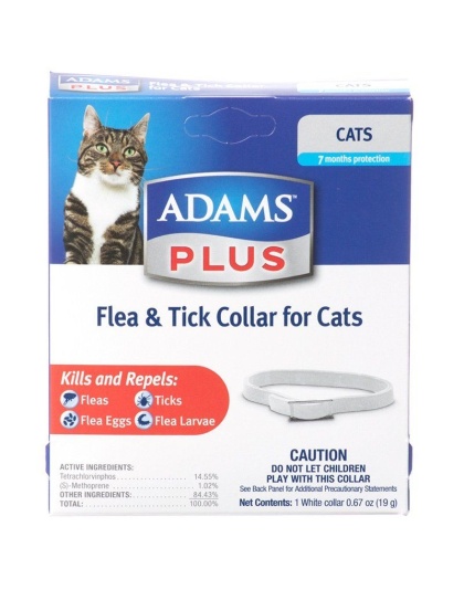 Adams Plus Breakaway Flea & Tick Collar for Cats & Kittens - 1 Pack