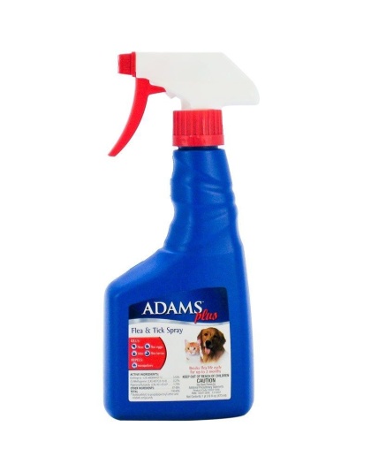 Adams Flea & Tick Spray Plus Precor - 16 oz