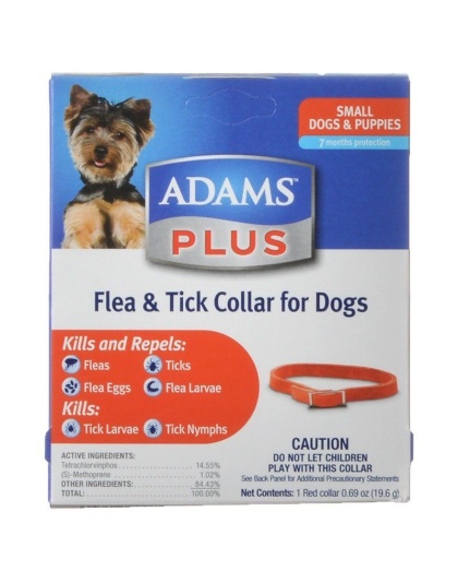 Adams Plus Flea & Tick Collar for Dogs - Small Dogs