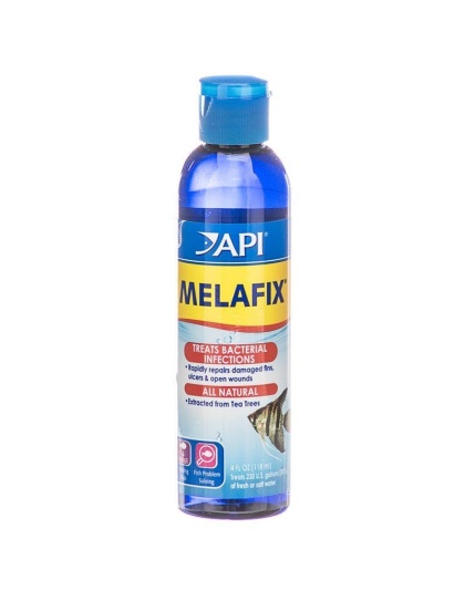 API MelaFix Antibacterial Fish Remedy - 4 oz Bottle (Treats 236 Gallons)