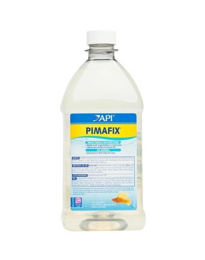 API PimaFix Antifungal Fish Remedy - 64 oz Bottle (Treats 3,780 Gallons)