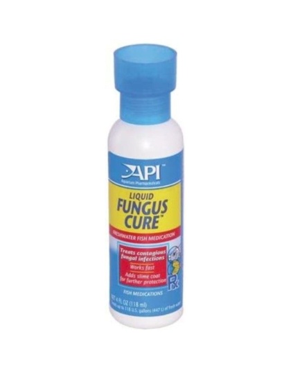 API Liquid Fungus Cure Freshwater Fish Medication for Aquariums - 4 oz