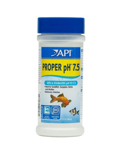 API Proper pH Adjuster for Aquariums - pH 7.5 - 260 Gram Jar