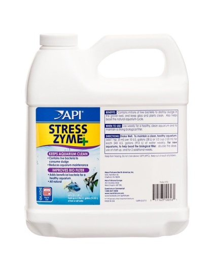 API Stress Zyme Plus - 64 oz (Treats 3,840 Gallons)