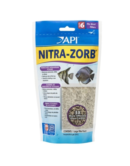 API Nitra-Zorb for API NexxFilter & Rena Smartfilter - Size 6 = 7.4 oz (Treats 55 Gallons)