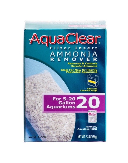 Aquaclear Ammonia Remover Filter Insert - For Aquaclear 20 Power Filter