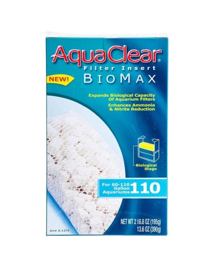 Aquaclear Bio Max Filter Insert - Bio Max 110 (Fits AquaClear 110 & 500)