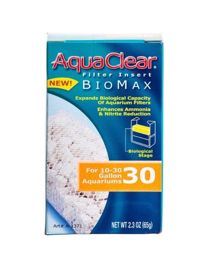 Aquaclear Bio Max Filter Insert - Bio Max 30 (Fits AquaClear 30 & 150)