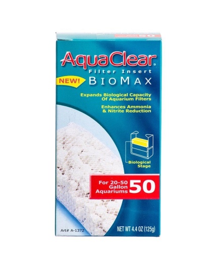 Aquaclear Bio Max Filter Insert - Bio Max 50 (Fits AquaClear 50 & 200)