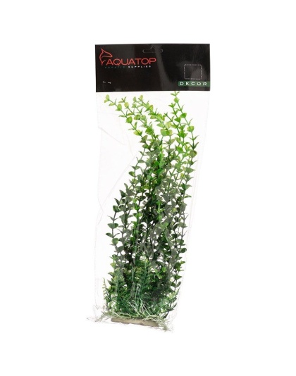 Aquatop Elodea Aquarium Plant - Green - 12" High w/ Weighted Base