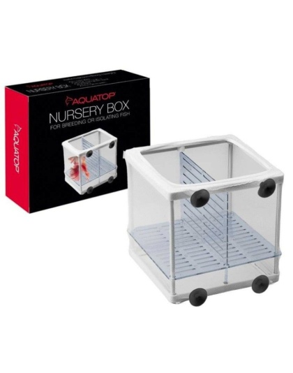 Aquatop Aquarium Nursery Box - 5.5" x 6" x 6"