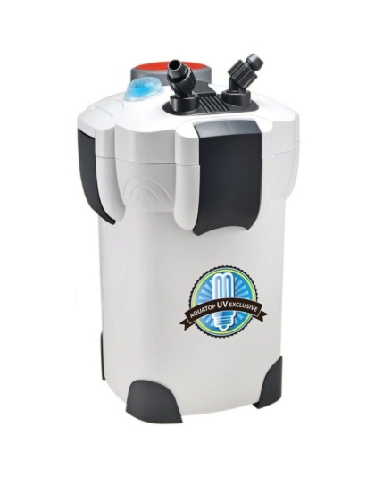 Aquatop UV Canister Filter CF Series - CF400-UV - 9 Watts - 370 GPH