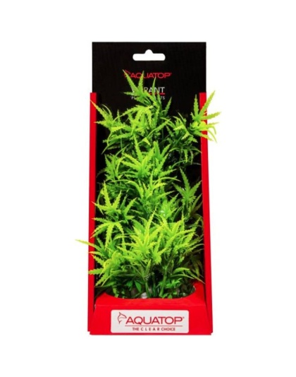 Aquatop Vibrant Garden Aquarium Plant Green - 10" tall