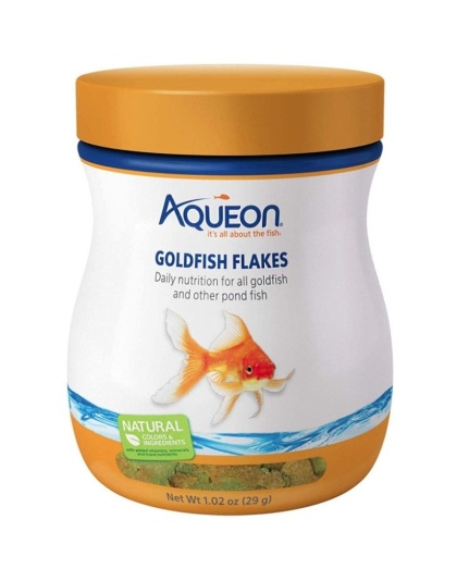 Aqueon Goldfish Flakes - 1.02 oz