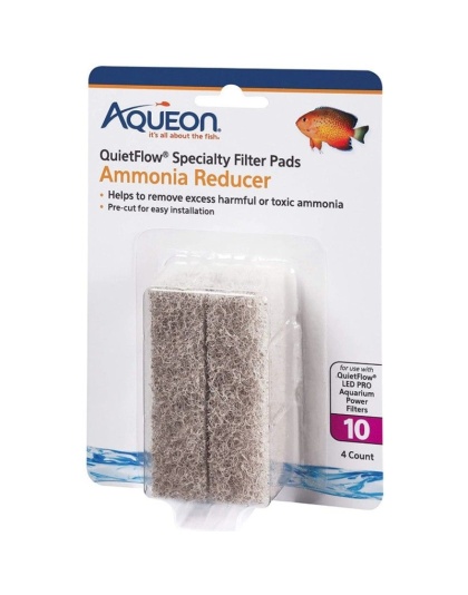 Aqueon Ammonia Reducer for QuietFlow LED Pro 10 - 4 count