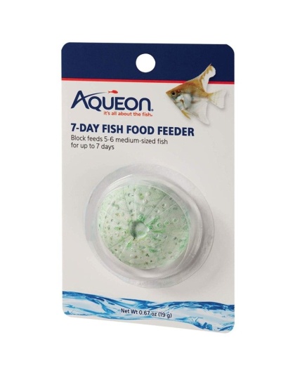 Aqueon 7-Day Fish Food Feeder - 1 Pack