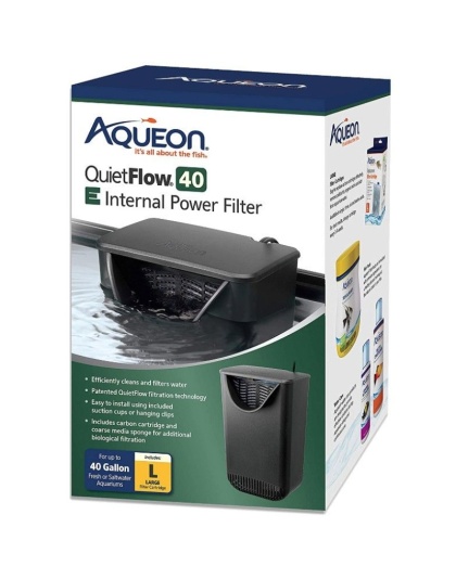Aqueon Quietflow E Internal Power Filter - 40 Gallons