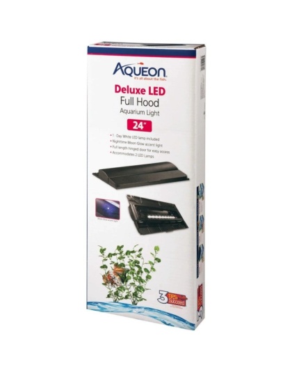 Aqueon Deluxe LED Full Hood - 24" Fixture - 3 Watts