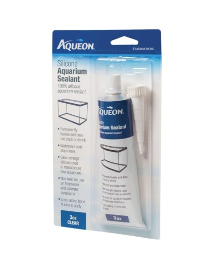 Aqueon Silicone Aquarium Sealant - Clear - 3 oz