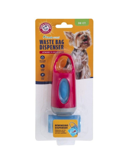 Arm and Hammer Waste Bag Dispenser Assorted Colors - 1 count