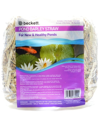 Beckett Barley Straw for Ponds - 4 oz