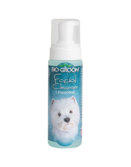 Bio Groom Facial Foam Tearless Cleanser for Dogs - 8 oz