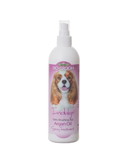 Bio Groom Indulge Argan Oil Daily Brushing Aid Spray - 12 oz