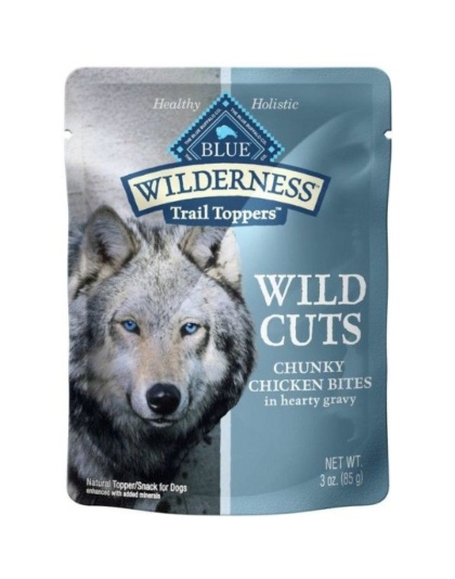 Blue Buffalo Wilderness Trail Toppers Wild Cuts Chicken in Gravy - 3 oz