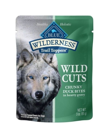 Blue Buffalo Wilderness Trail Toppers Wild Cuts Duck in Gravy - 3 oz