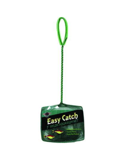 Blue Ribbon Pet Easy Catch Coarse Nylon Aquarium Net - 1 count (5"W Net)