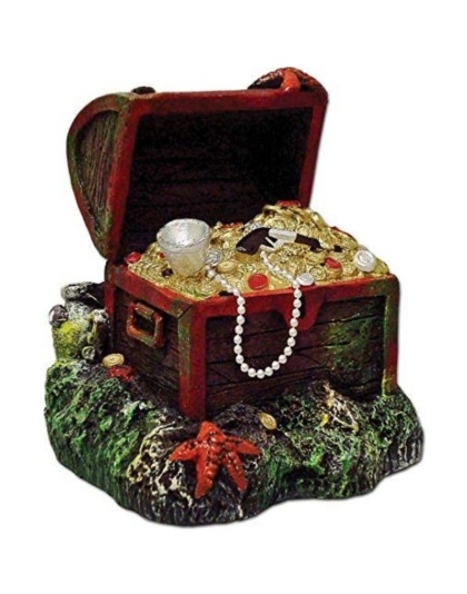 Blue Ribbon Captain Kid Treasure Ornament - 3"L x 3"W x 3.25"H