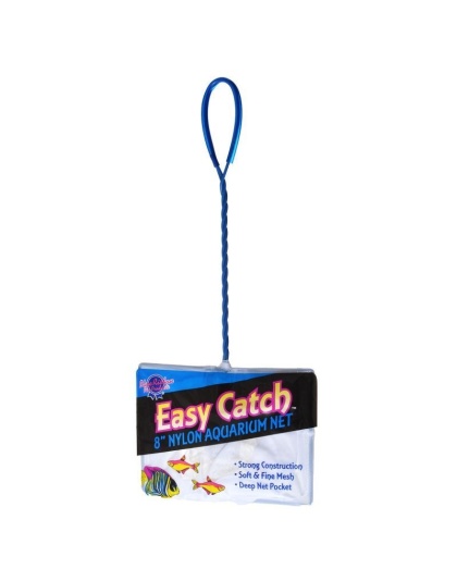 Blue Ribbon Easy Catch Fine Mesh Fish Net - 8" Wide Net