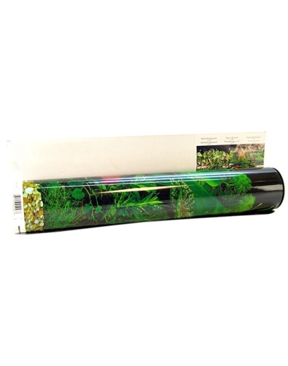 Blue Ribbon Freshwater Black & Tropical Double Sided Aquarium Background - 50' Long x 19" High
