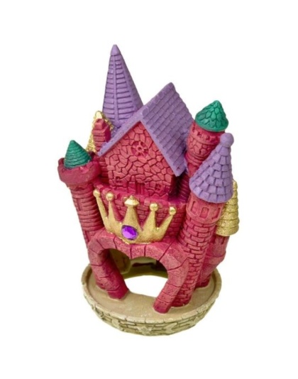 Exotic Environments Princess Castle Aquarium Ornament - 3.75"L x 2.75"W x 5"H