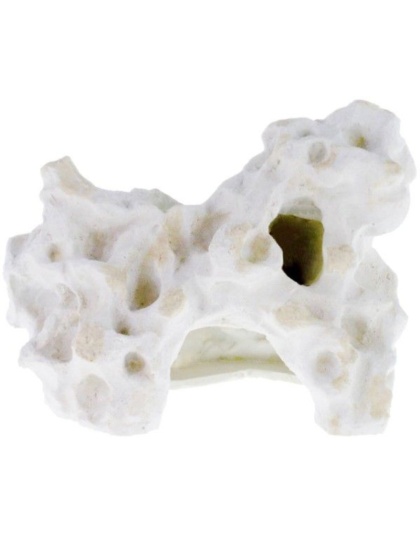 Blue Ribbon Exotic Environments Holey Rock Cave Ornament - 6.5"L x3.5"W x 4.5"H