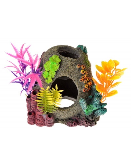 Exotic Environments Sunken Orb Floral Ornament - 1 Count