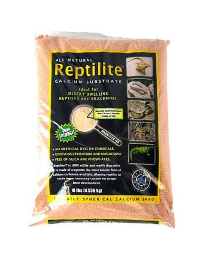Blue Iguana Reptilite Calcium Substrate for Reptiles - Desert Rose - 40 lbs - (4 x 10 lb Bags)