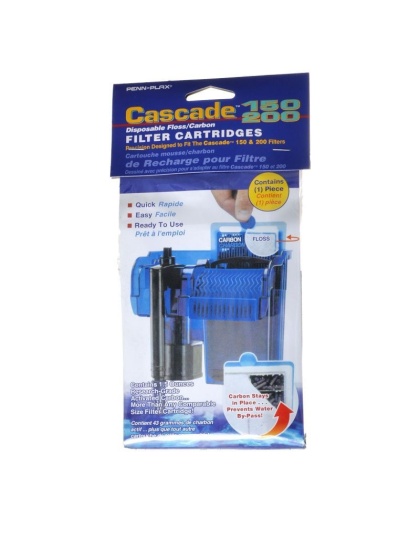 Cascade 150/200 Disposable Floss & Carbon Power Filter Cartridges - 1 Pack