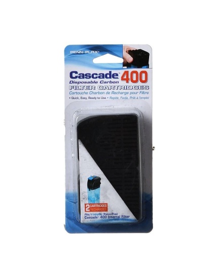 Cascade Internal Filter Disposable Carbon Filter Cartridges - Cascade 400 (2 Pack)