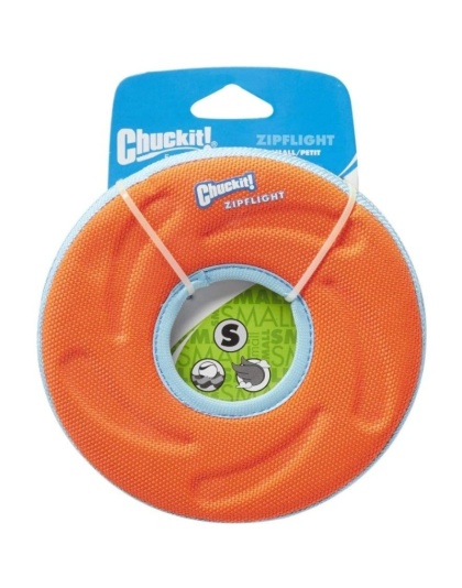Chuckit Zipflight Amphibious Flying Ring - Assorted - Small - 1 count