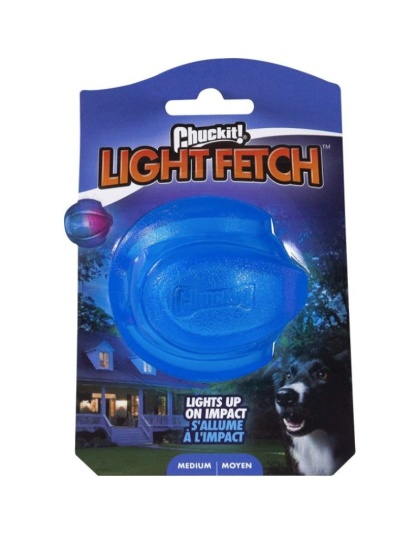Chuckit Light Up Fetch Ball for Dogs - Medium - 1 count