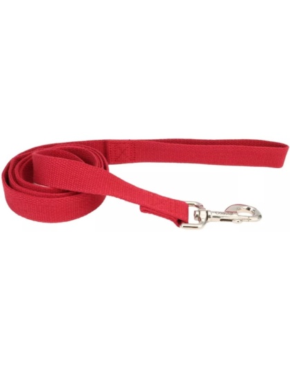 Coastal Pet New Earth Soy Dog Lead Cranberry Red - 6 feet x 5/8"W