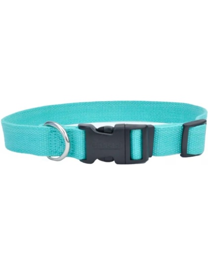 Coastal Pet New Earth Soy Adjustable Dog Collar Mint - 12-18"L x 3/4"W