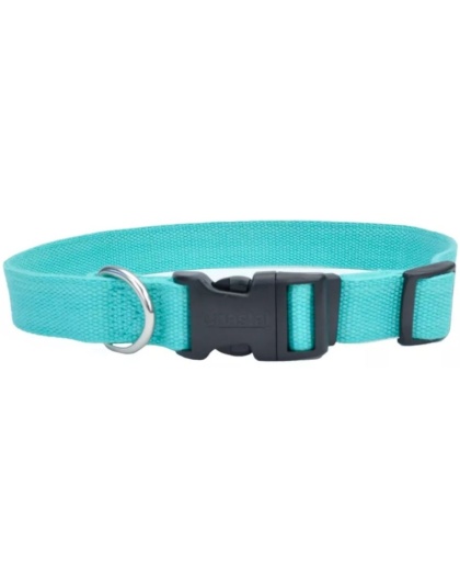 Coastal Pet New Earth Soy Adjustable Dog Collar Mint - 18-26"L x 1"W